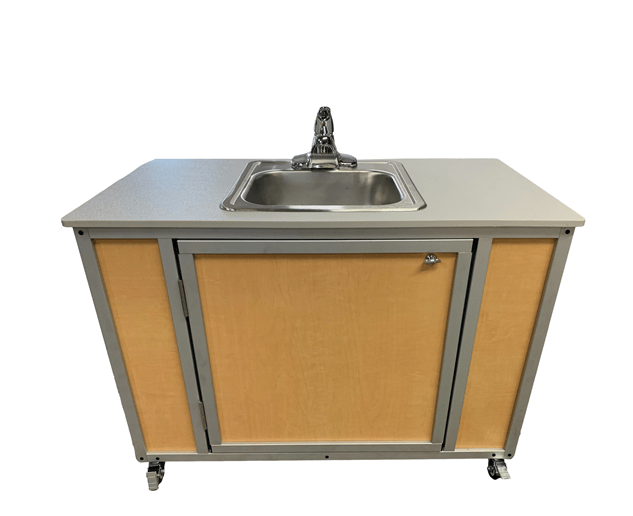 Portable NSF Certified Single Basin 25" High Portable Sink (NS - 006) - SchoolOutlet