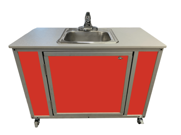 Portable NSF Certified Single Basin 25" High Portable Sink (NS - 006) - SchoolOutlet
