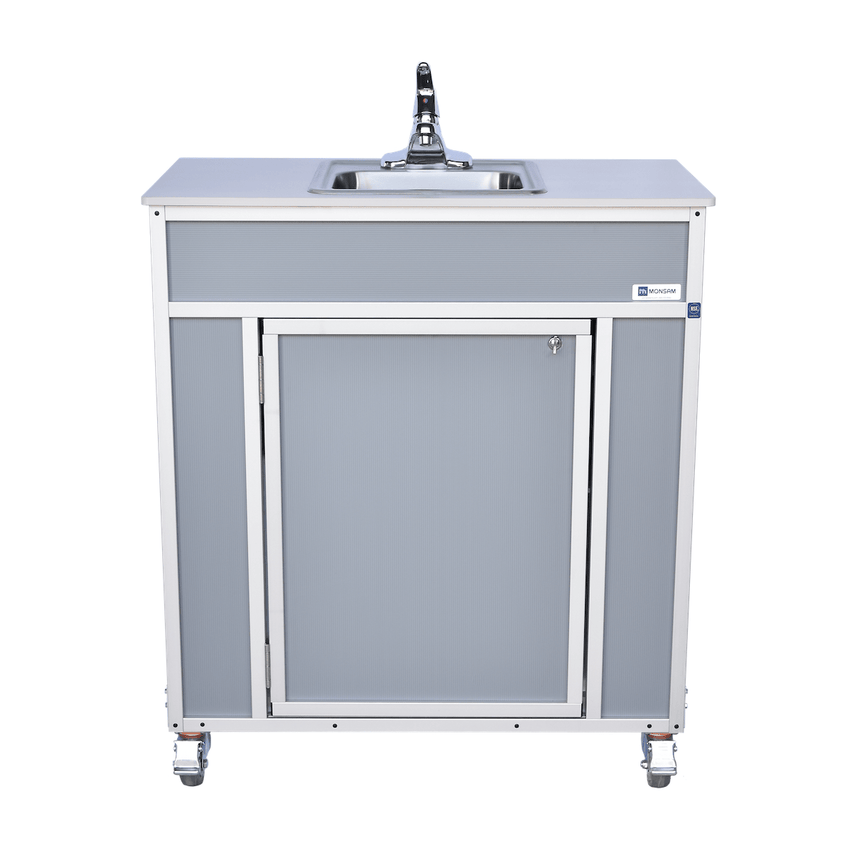 Portable NSF Certified Single 6" Deep Basin Portable Sink (NS - 009S) - SchoolOutlet