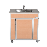 Portable NSF Certified Three Basin Sink (NS - 009T) - SchoolOutlet