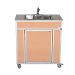 Portable NSF Certified Three Basin Sink (NS - 009T) - SchoolOutlet