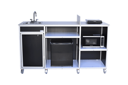 Portable Kitchen with Self Contained Sink (POR-PK-001)