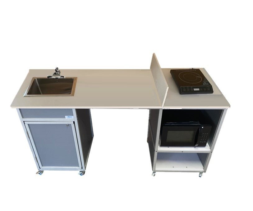 ADA Accessible Mobile Kitchen with Self Contained Sink (POR-PK-2020 ...