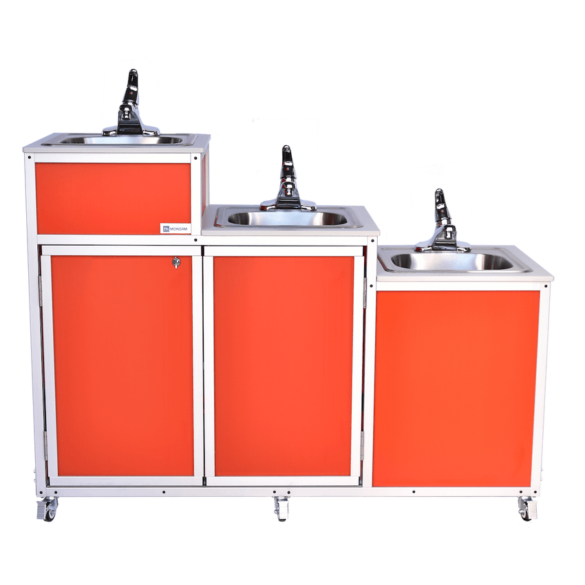 Three Level Portable Handwashing Sink (PSE - 0123) - SchoolOutlet