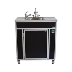 Portable Eye and Face Washing Station 6" Deep Portable SInk (PSE-2001E)