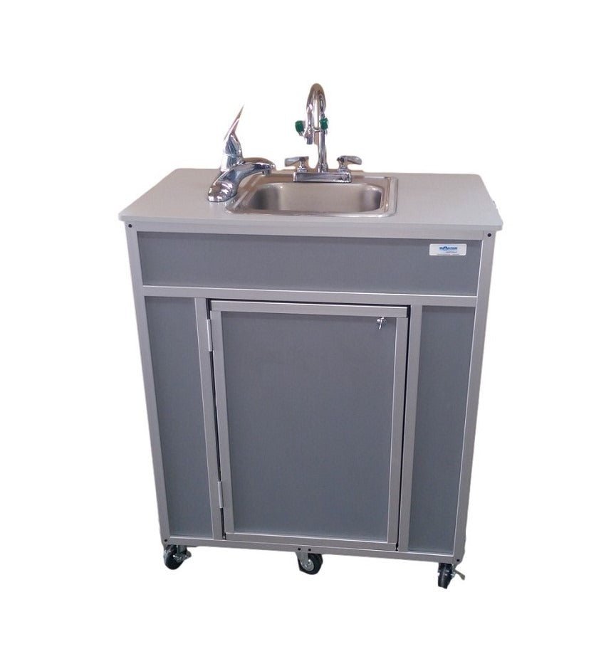 Portable Eye and Face Washing Station 6" Deep Portable SInk (PSE - 2001E) - SchoolOutlet
