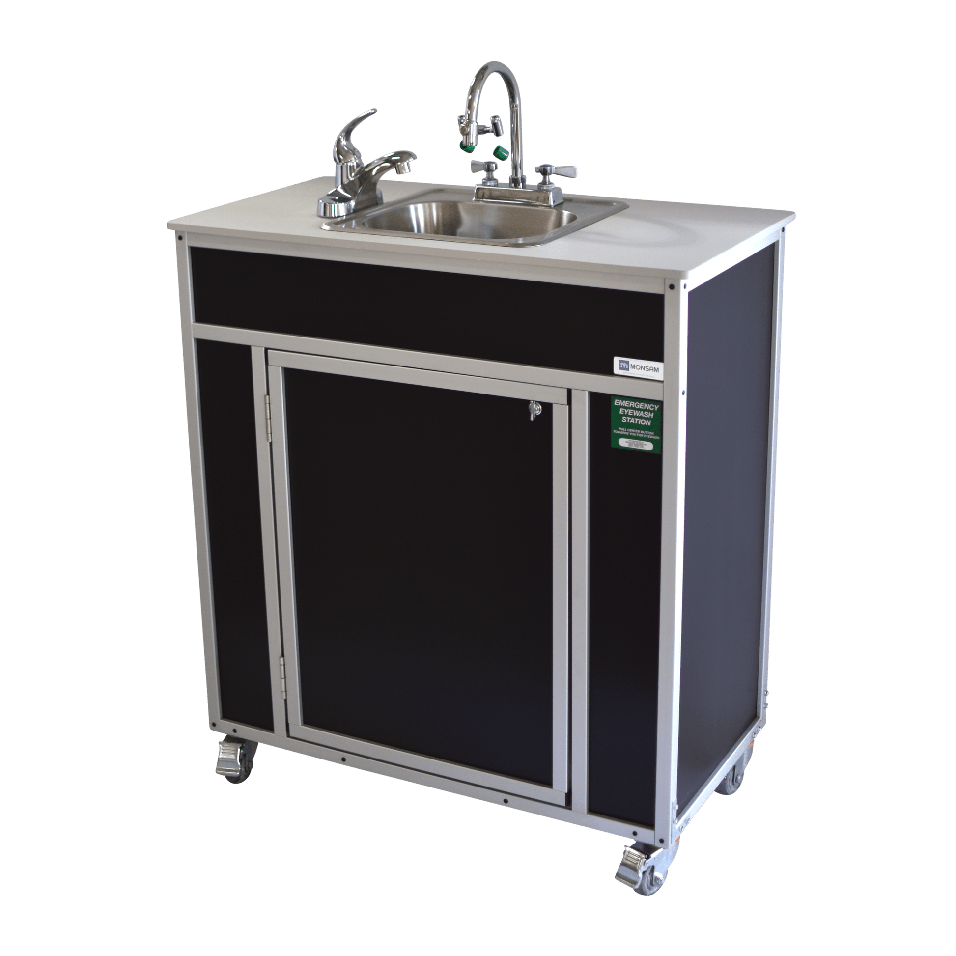 Portable Eye and Face Washing Station 6" Deep Portable SInk (PSE - 2001E) - SchoolOutlet