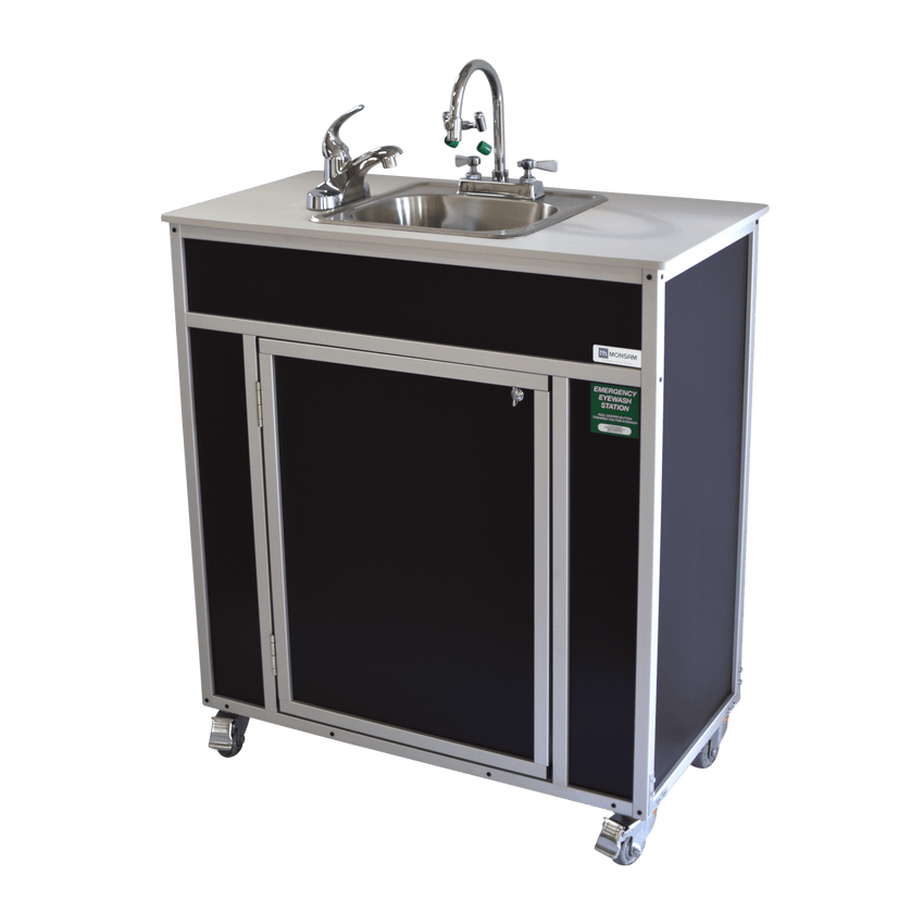 Portable Eye and Face Washing Station 6" Deep Portable SInk (PSE - 2001E) - SchoolOutlet