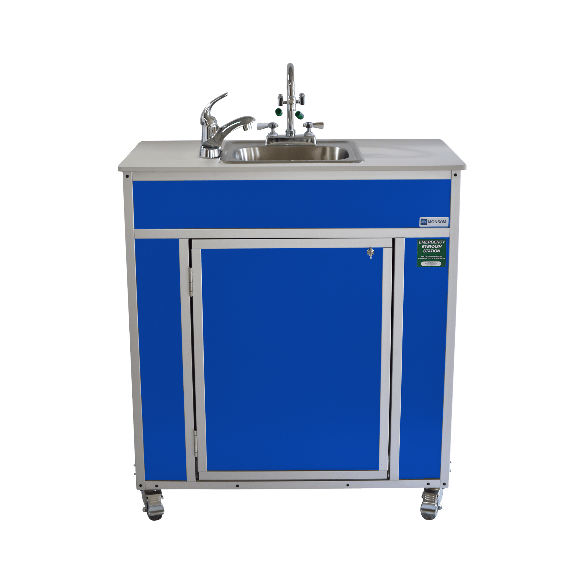 Portable Eye and Face Washing Station 6" Deep Portable SInk (PSE - 2001E) - SchoolOutlet
