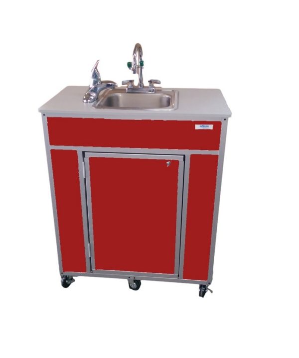 Portable Eye and Face Washing Station 6" Deep Portable SInk (PSE - 2001E) - SchoolOutlet