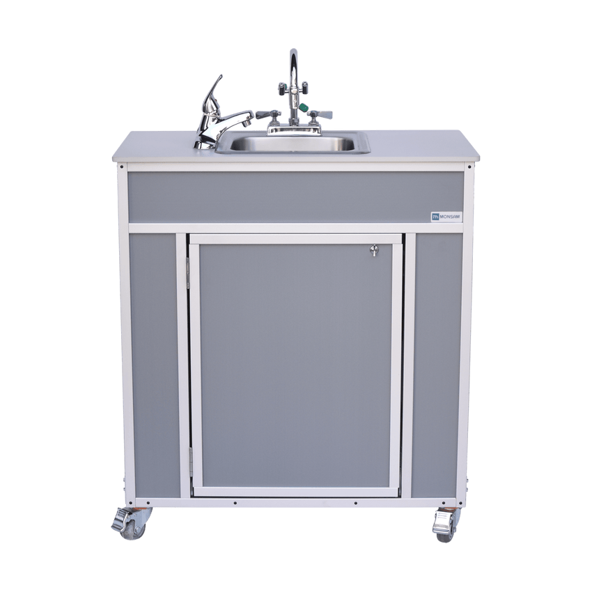 Portable Eye and Face Washing Station 6" Deep Portable SInk (PSE - 2001E) - SchoolOutlet