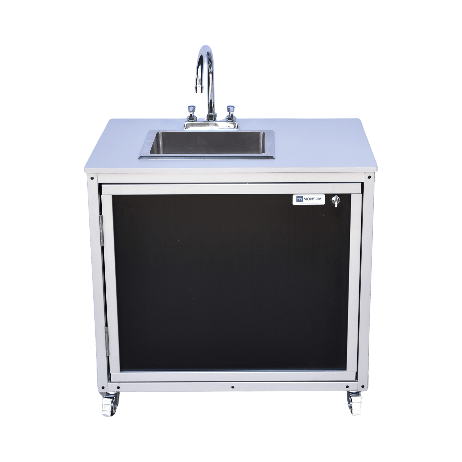 Battery Operated Portable Single Basin Powered Sink - COLD WATER ONLY (PSE - 2006B) - SchoolOutlet