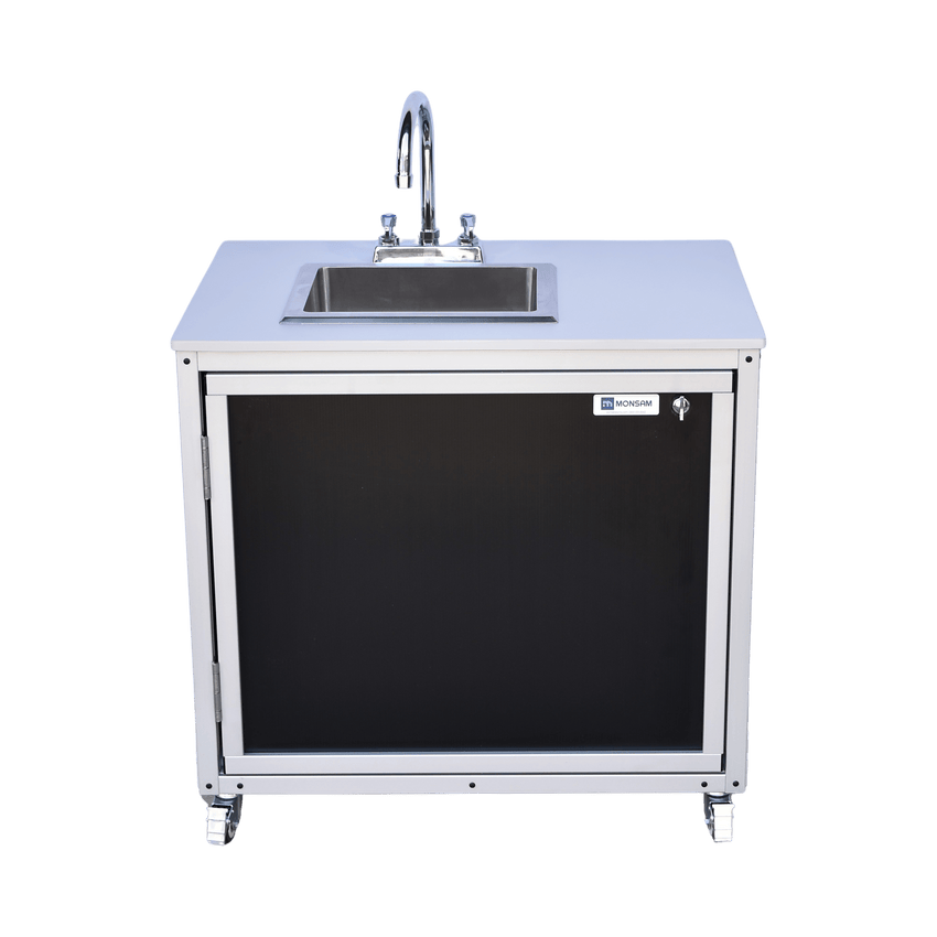 Battery Operated Portable Single Basin Powered Sink - COLD WATER ONLY (PSE - 2006B) - SchoolOutlet