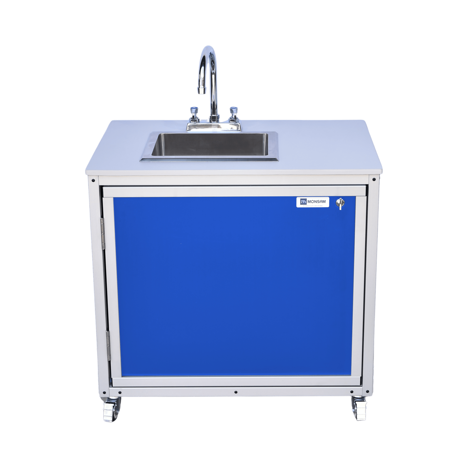 Battery Operated Portable Single Basin Powered Sink - COLD WATER ONLY (PSE - 2006B) - SchoolOutlet