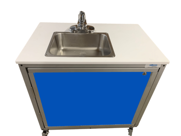Battery Operated Portable Single Basin Powered Sink - COLD WATER ONLY (PSE - 2006B) - SchoolOutlet