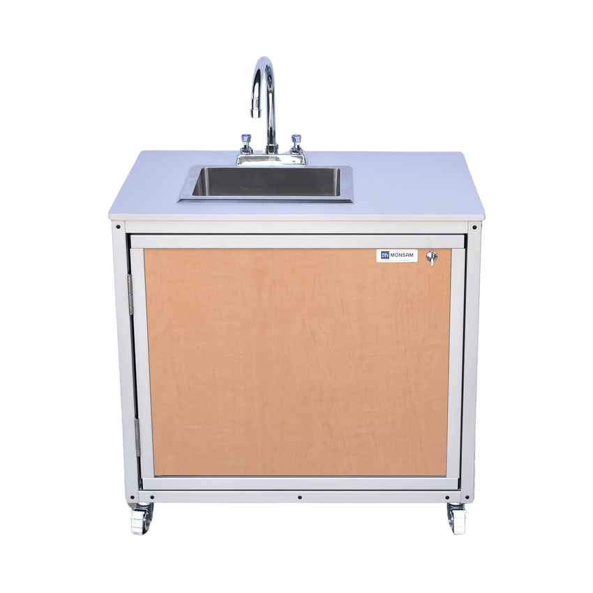 Battery Operated Portable Single Basin Powered Sink - COLD WATER ONLY (PSE - 2006B) - SchoolOutlet