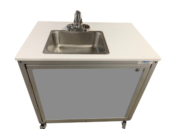 Battery Operated Portable Single Basin Powered Sink - COLD WATER ONLY (PSE - 2006B) - SchoolOutlet