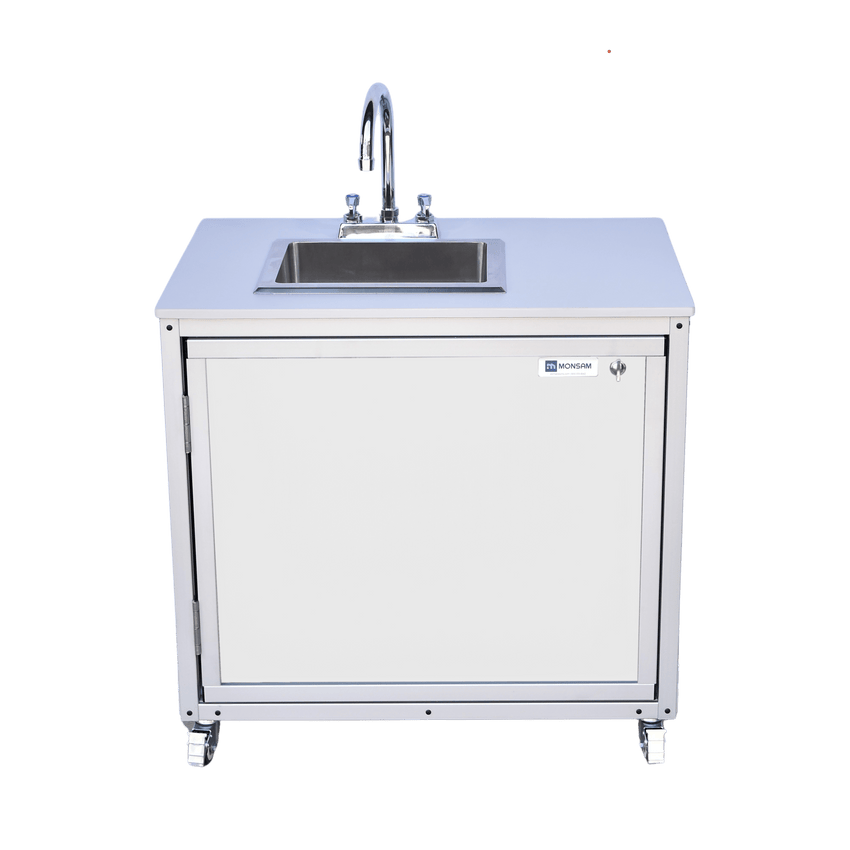 Battery Operated Portable Single Basin Powered Sink - COLD WATER ONLY (PSE - 2006B) - SchoolOutlet