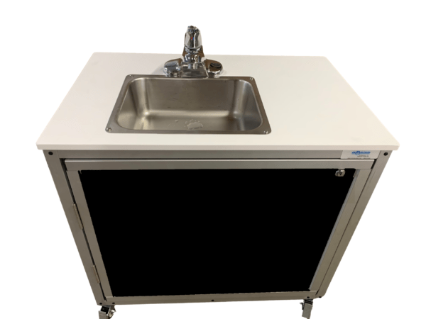 Battery Operated Portable Single Basin Powered Sink - COLD WATER ONLY (PSE - 2006B) - SchoolOutlet