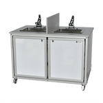 Toddler Double Basin Portable Sink 25