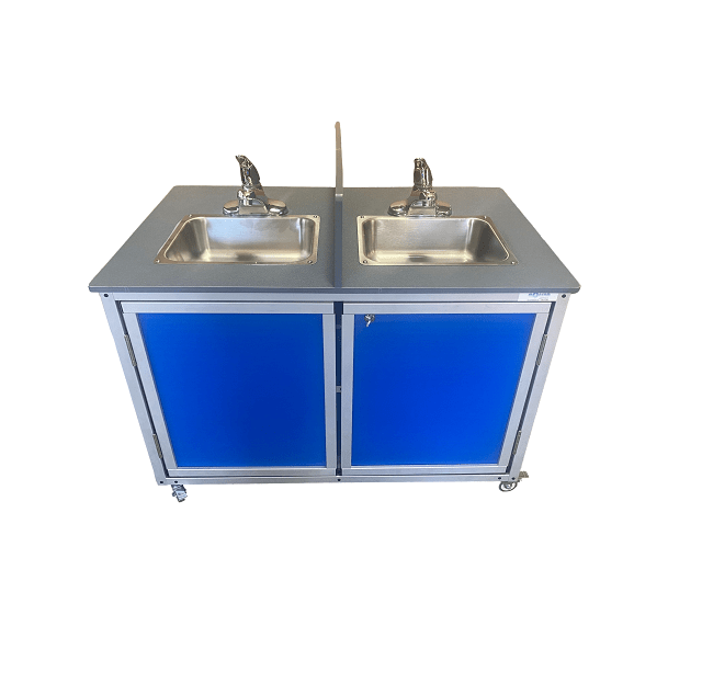 Toddler Double Basin Portable Sink 25" High (PSE - 2006D) - SchoolOutlet