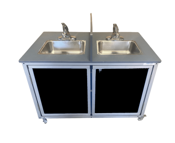 Toddler Double Basin Portable Sink 25" High (PSE - 2006D) - SchoolOutlet
