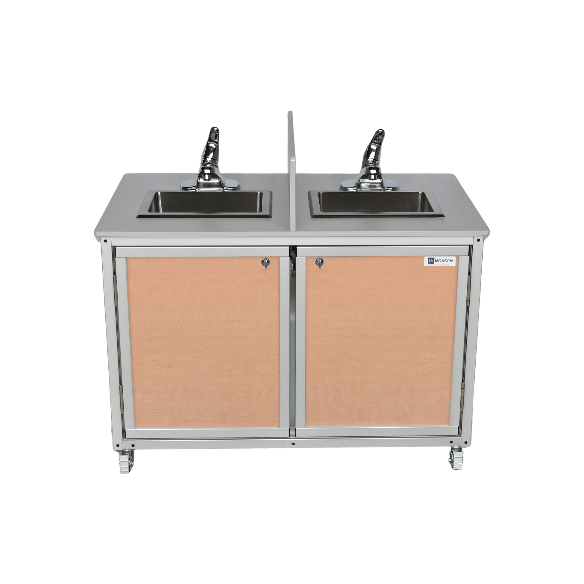 Toddler Double Basin Portable Sink 25" High (PSE - 2006D) - SchoolOutlet
