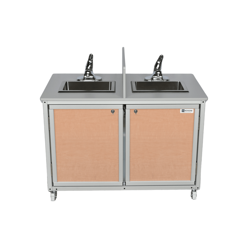 Toddler Double Basin Portable Sink 25" High (PSE - 2006D) - SchoolOutlet