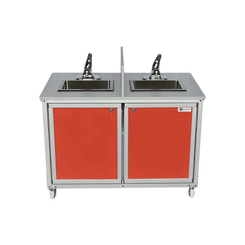 Toddler Double Basin Portable Sink 25" High (PSE - 2006D) - SchoolOutlet
