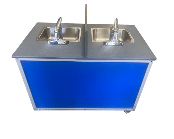 Toddler Double Basin Portable Sink 25" High (PSE - 2006D) - SchoolOutlet