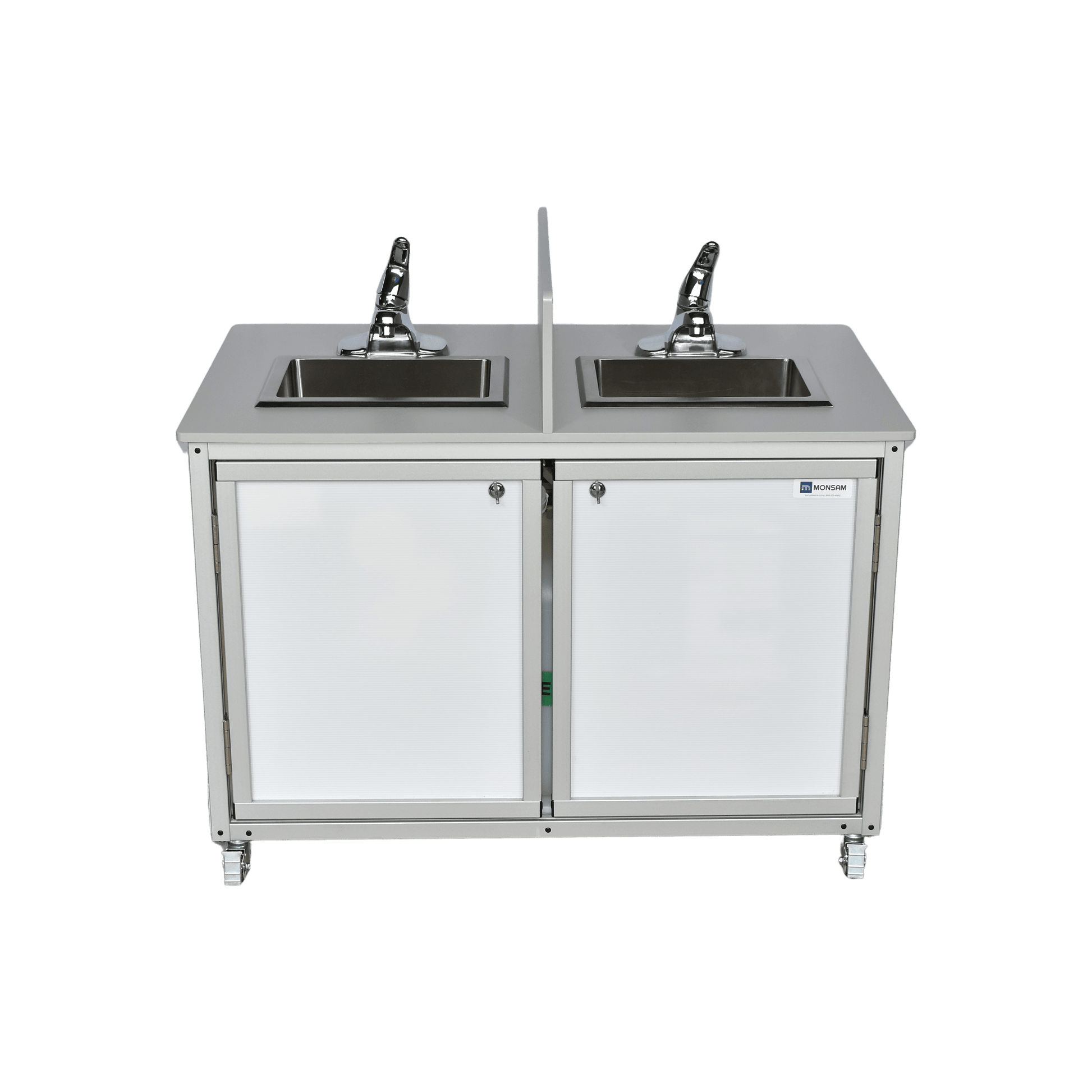Toddler Double Basin Portable Sink 25" High (PSE - 2006D) - SchoolOutlet