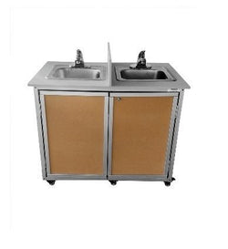 Childcare Double Basin Portable Sink 30" High (PSE-2007D)