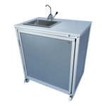 Portable Single Basin Hand Pump Sink - COLD WATER ONLY (PSE - 2008) - SchoolOutlet