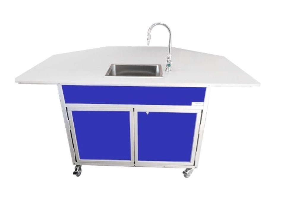 Portable Science Lab Workstation with Portable Sink (PSE - 2040) - SchoolOutlet
