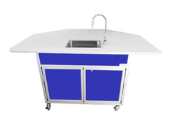 Portable Science Lab Workstation with Portable Sink (PSE-2040)