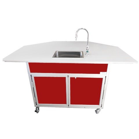 Portable Science Lab Workstation with Portable Sink (PSE - 2040) - SchoolOutlet