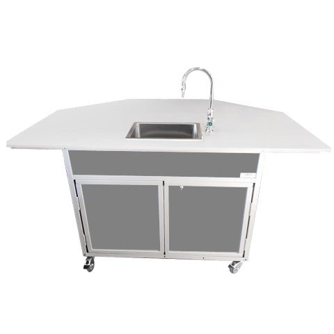 Portable Science Lab Workstation with Portable Sink (PSE - 2040) - SchoolOutlet