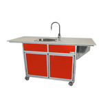 Portable Science Lab Workstation with Portable Sink (PSE - 2040) - SchoolOutlet