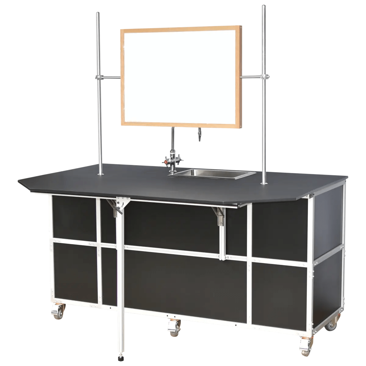 Portable Science Lab Workstation with Portable Sink PLUS Storage (PSE - 2042) - SchoolOutlet