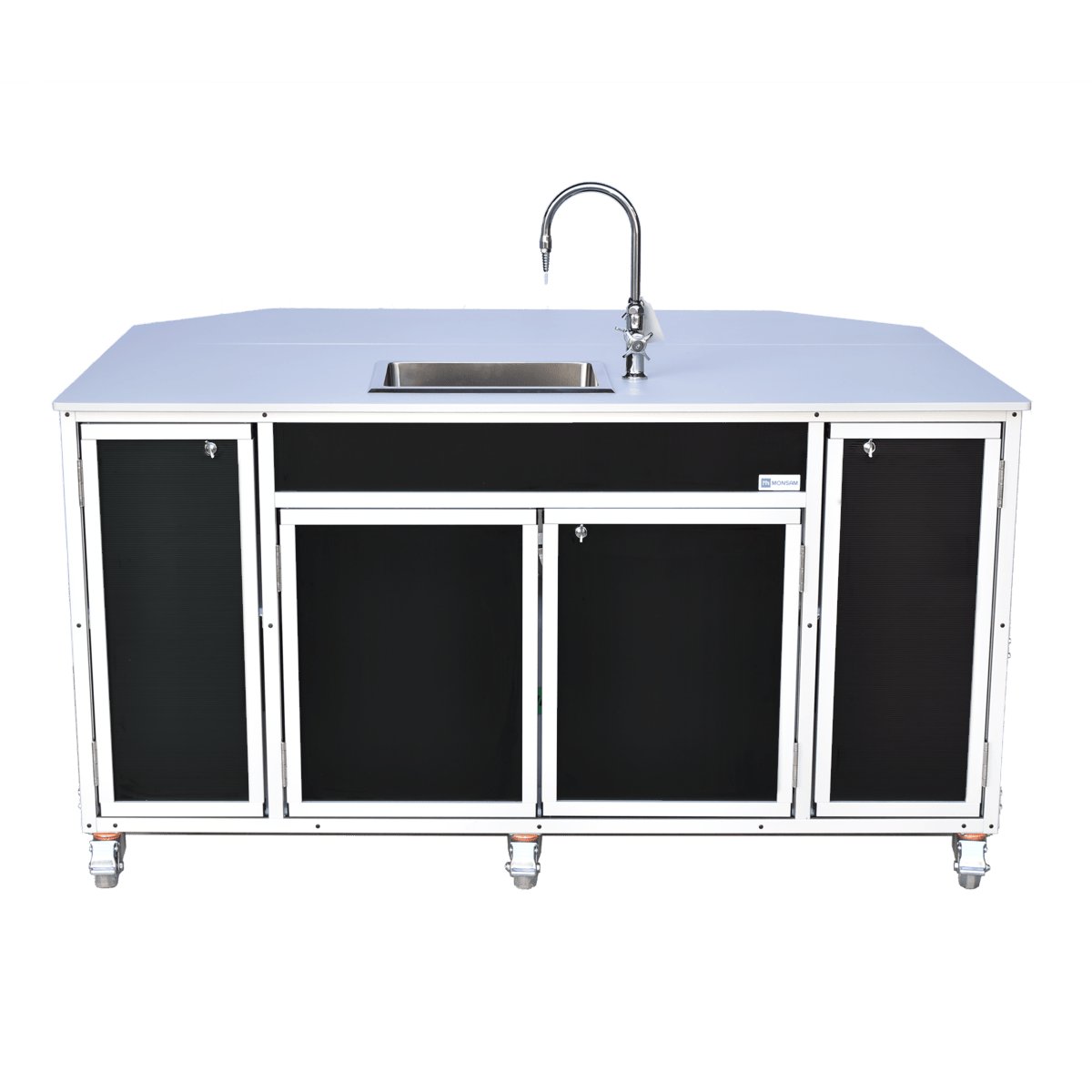 Portable Science Lab Workstation with Portable Sink PLUS Storage (PSE - 2042) - SchoolOutlet