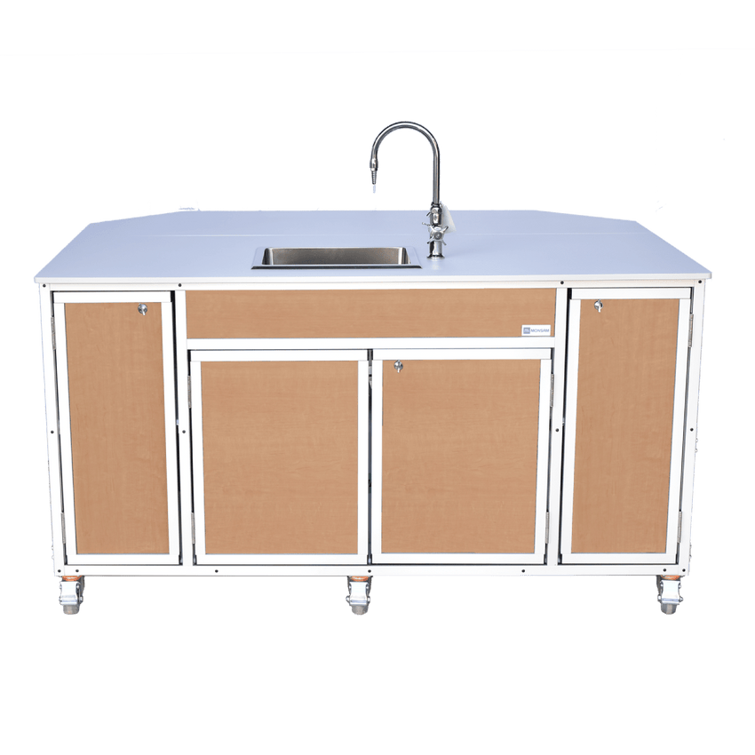 Portable Science Lab Workstation with Portable Sink PLUS Storage (PSE - 2042) - SchoolOutlet