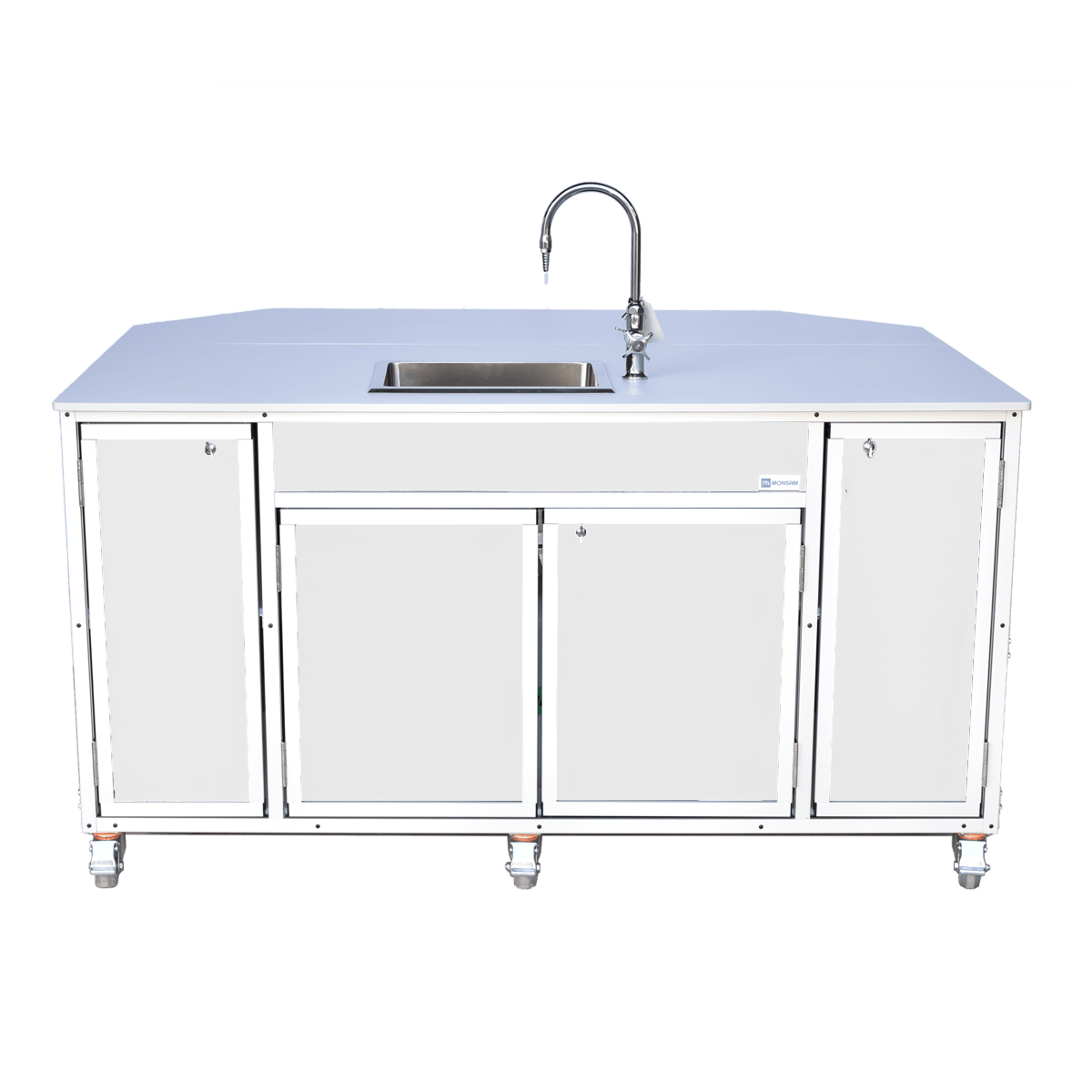Portable Science Lab Workstation with Portable Sink PLUS Storage (PSE - 2042) - SchoolOutlet
