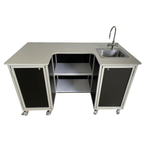 Science Demonstration Workstation with Portable Sink (PSE - 2049) - SchoolOutlet