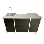 Science Demonstration Workstation with Portable Sink (PSE - 2049) - SchoolOutlet