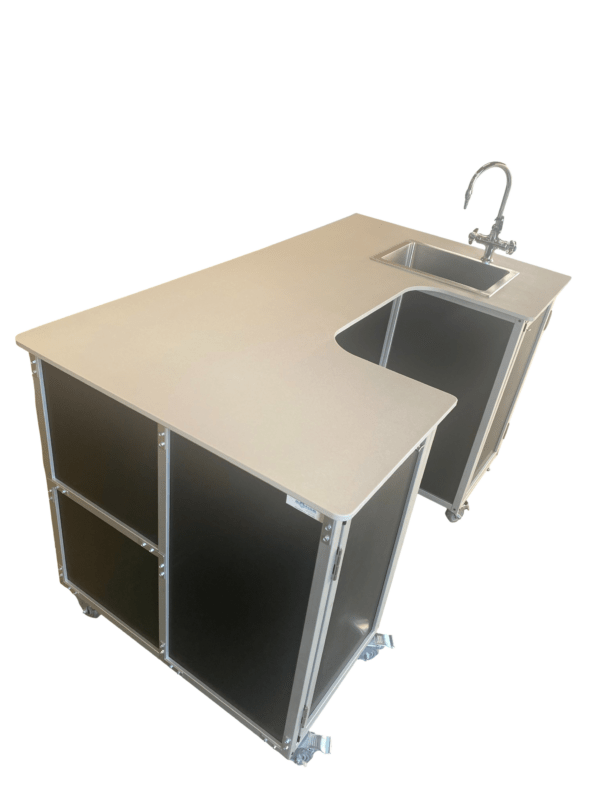 Science Demonstration Workstation with Portable Sink (PSE - 2049) - SchoolOutlet