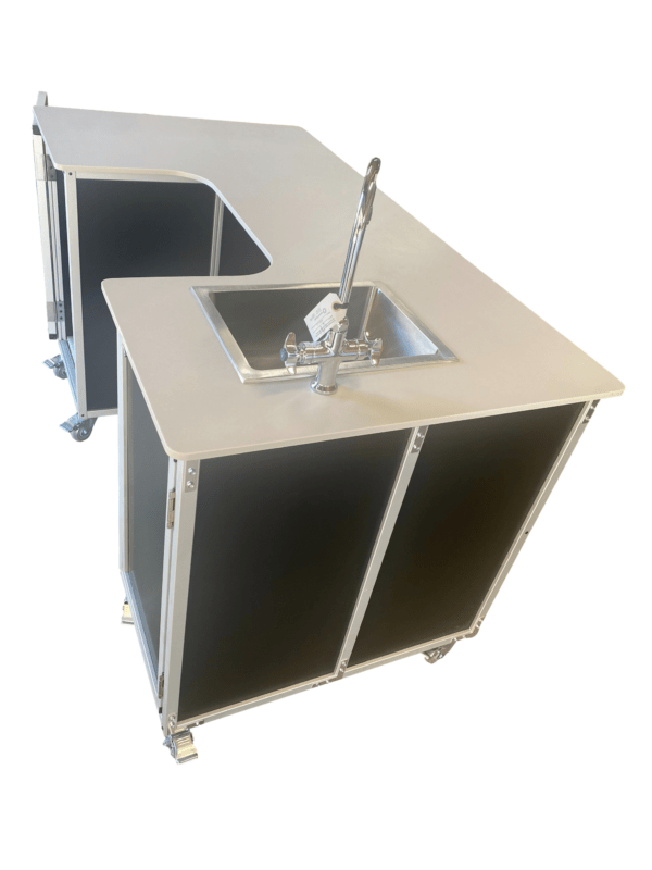 Science Demonstration Workstation with Portable Sink (PSE - 2049) - SchoolOutlet
