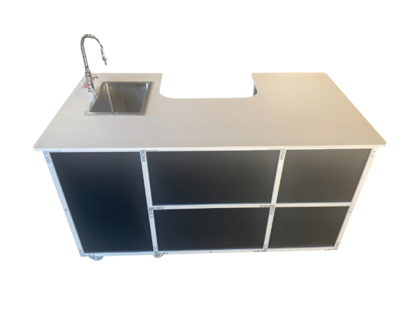 Science Demonstration Workstation with Portable Sink (PSE - 2049) - SchoolOutlet