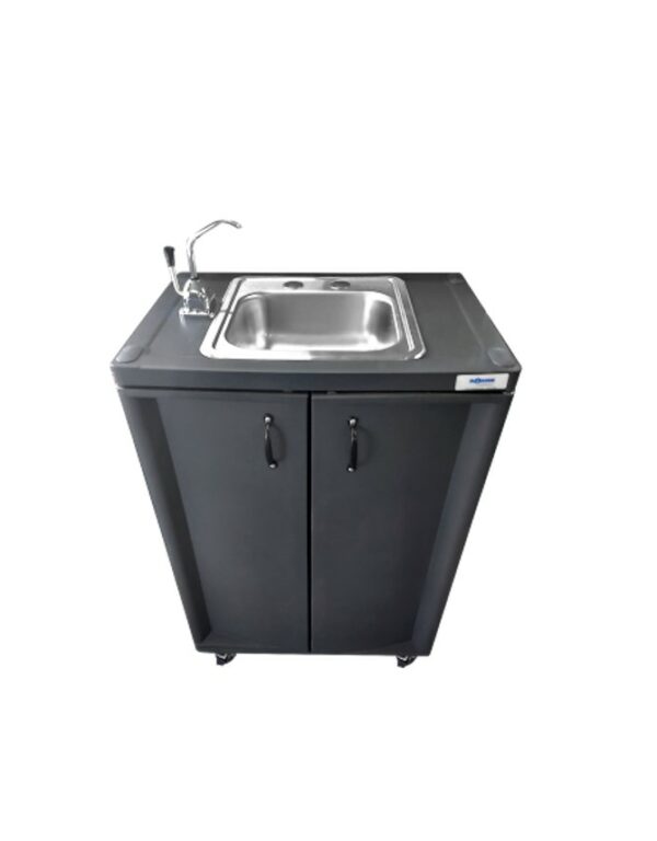 Hand Pump Portable Sink with ALUMINUM FRAME - COLD WATER ONLY (PSF - 101H) - SchoolOutlet