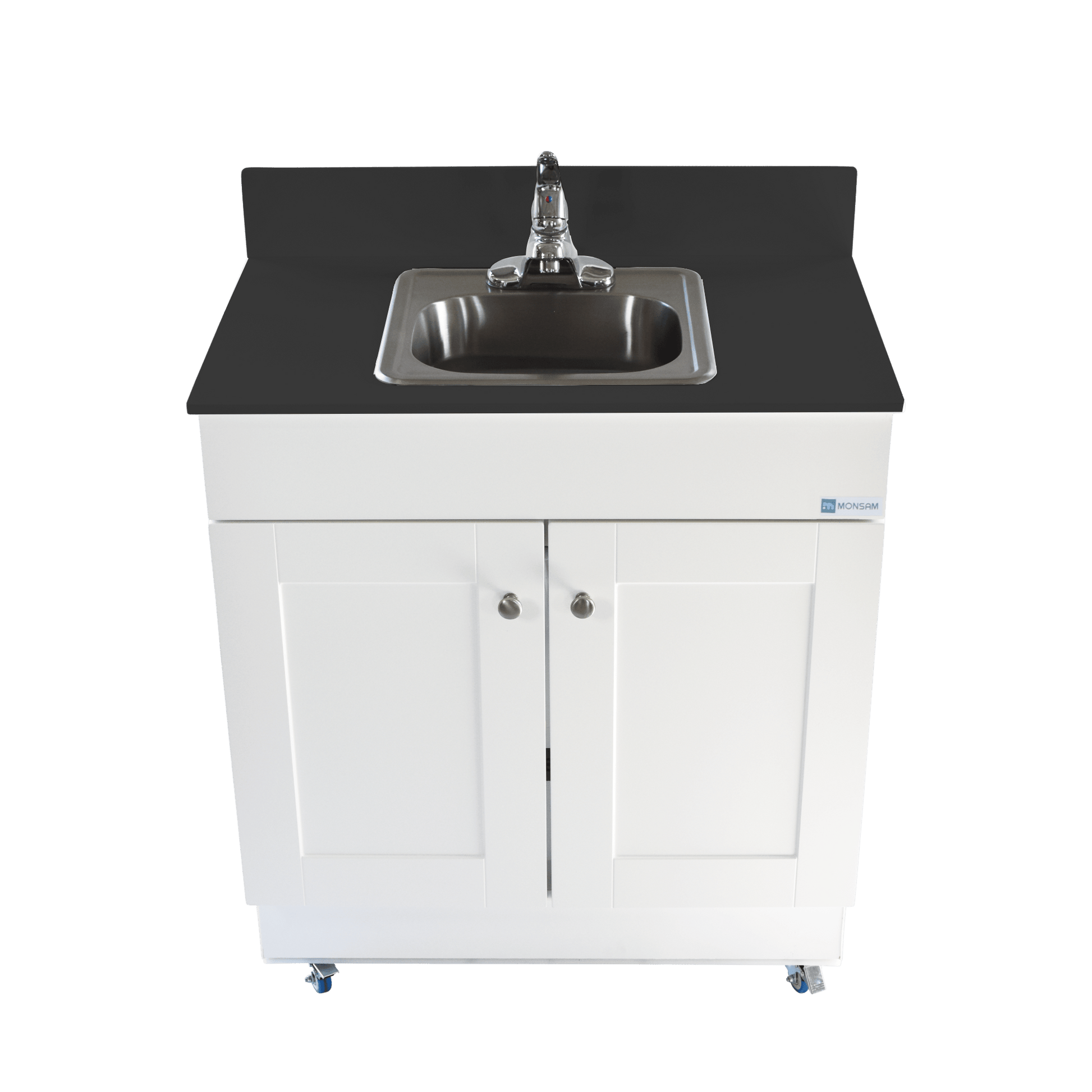 Self Contained Single 6" Deep Basin Portable Sink (POR - PSW - 007M - M) - SchoolOutlet