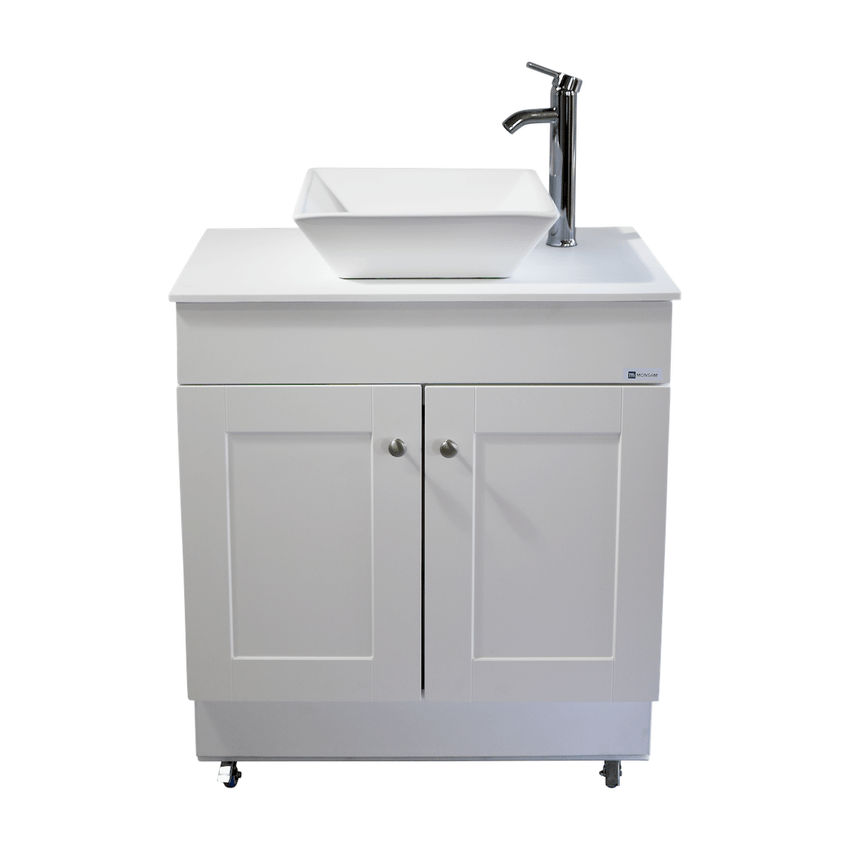 Self Contained Single 6" Deep Basin Portable Sink (POR - PSW - 007M - M) - SchoolOutlet